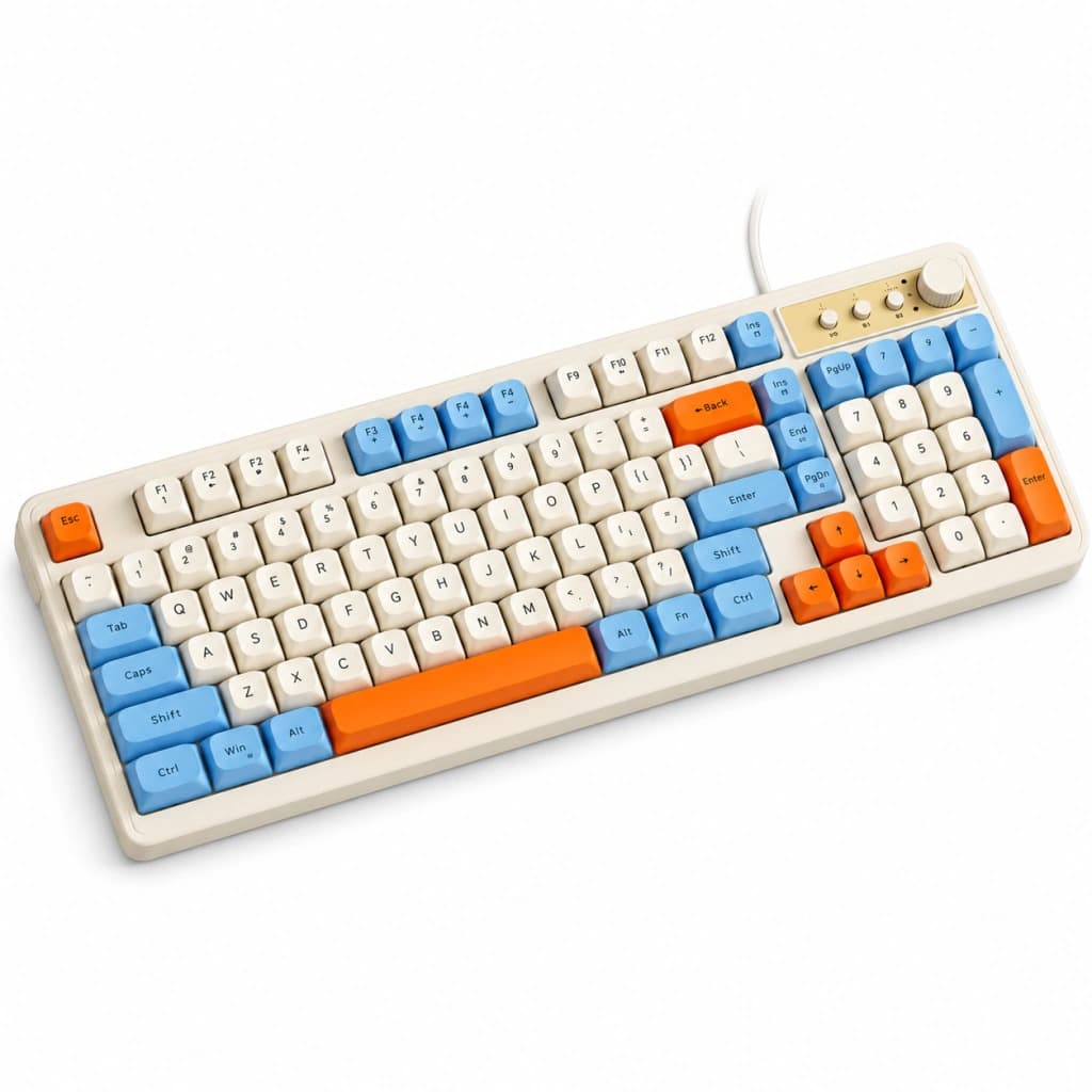 Teclado EWEADN G98 Blanco