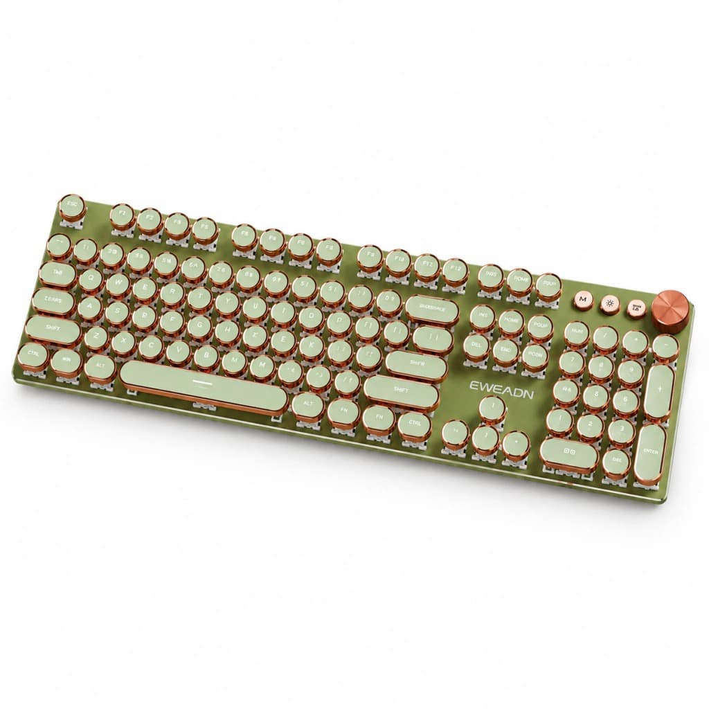 EWEADN V20 Teclado Mecánico Typewriter